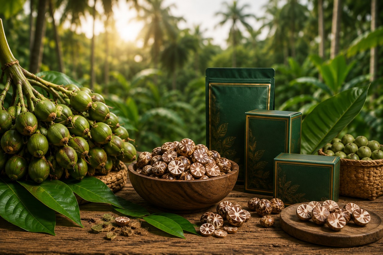 Betel nut plantation